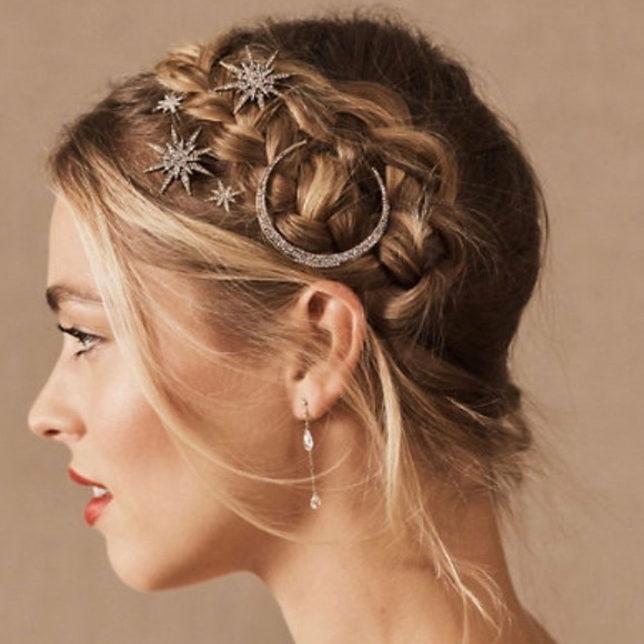 BHLDN Accessories - Anthropologie’s BHLDN Star Hair Pins Astria Hair Pin Set✨